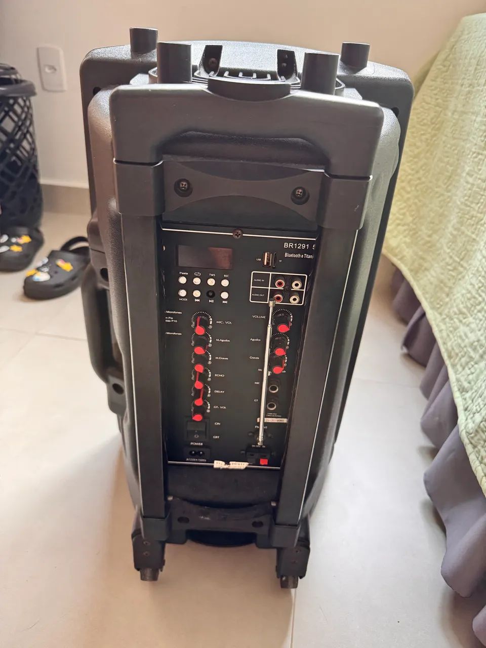 Eclapower + microfones (BR1291 500W) - Foto 3