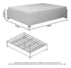 Cama Casal Clara Branco Carioca - Entrega Rápida!  - Foto 2