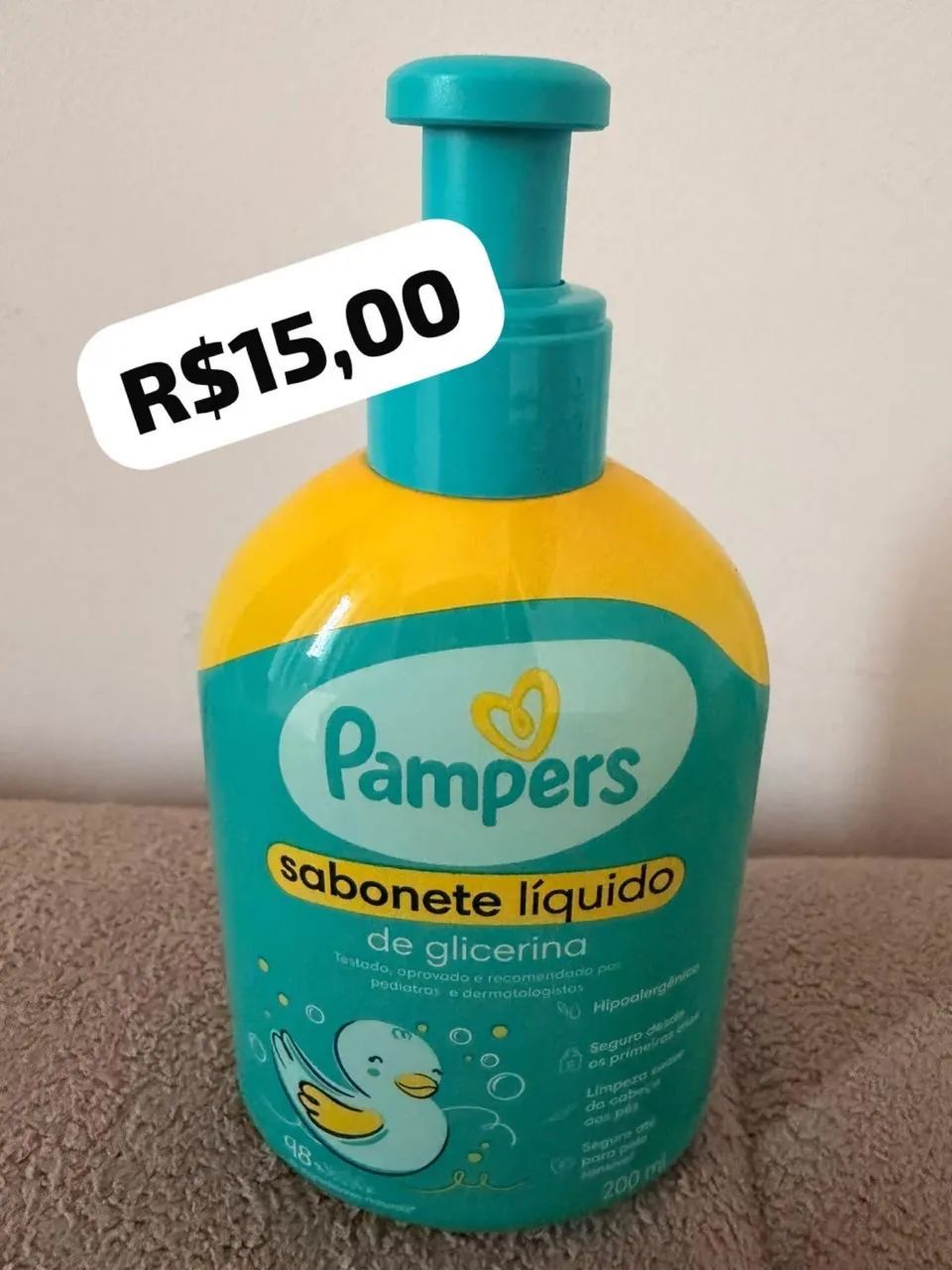 Sabonete Pampers 