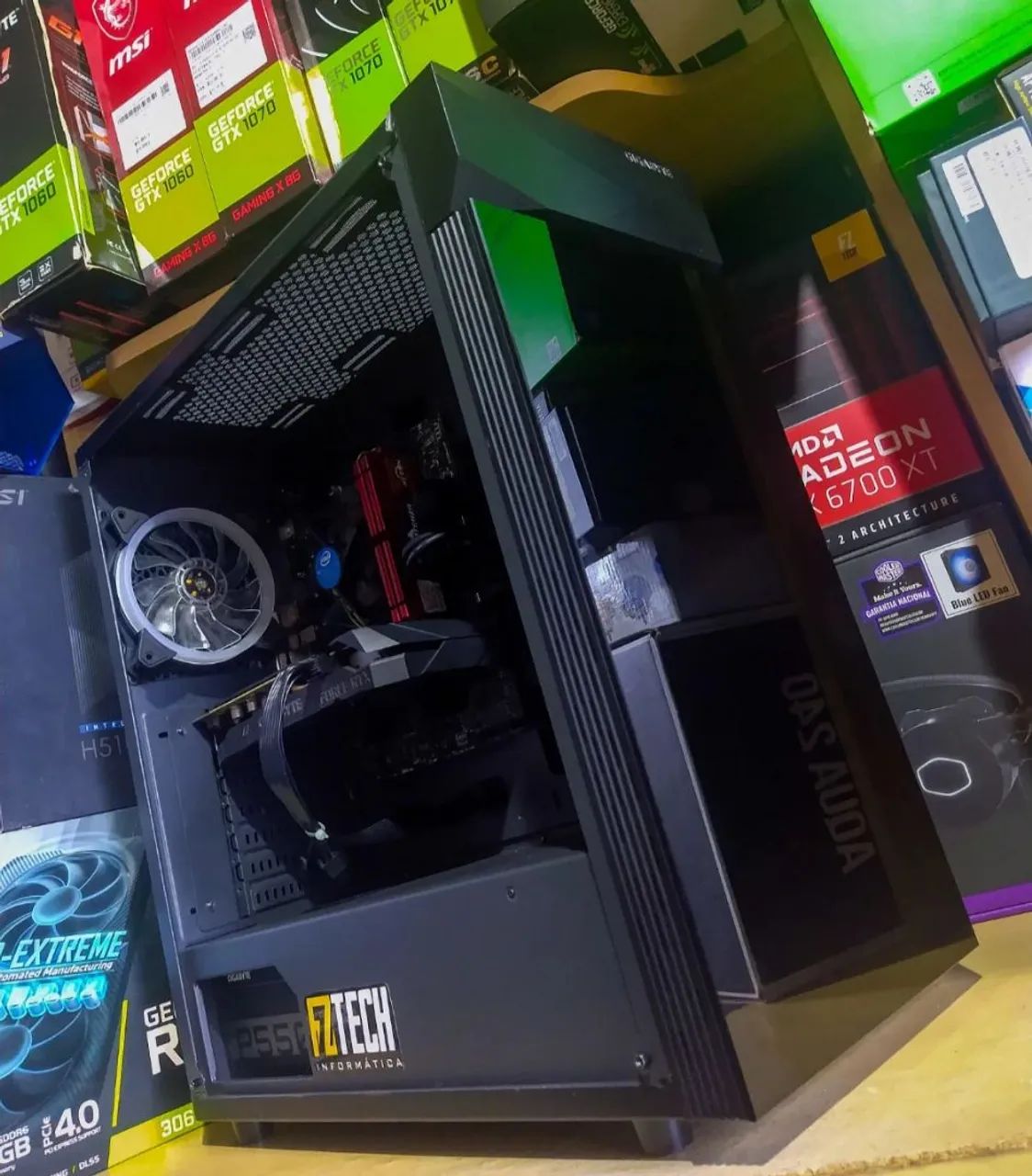 PC GAMER I3 10100F + RTX 2060 + 16GBDE RAM