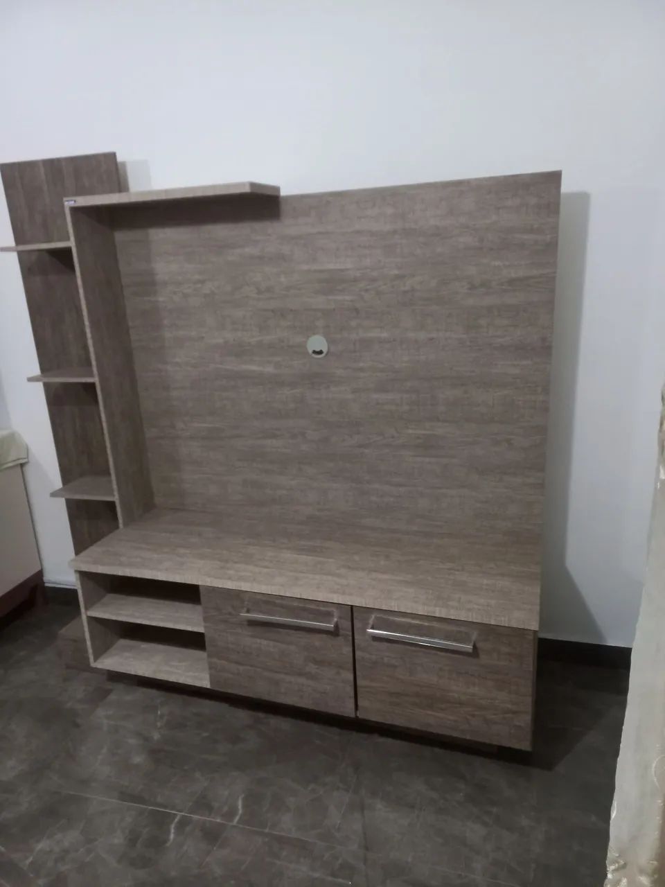 Rack de tv ate 55 polegadas semi novo impecável  - Foto 4