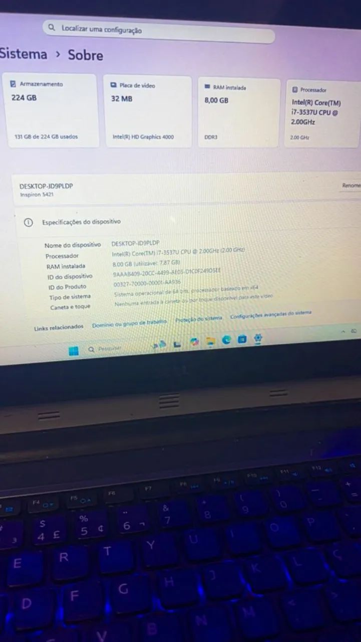 Notebook Dell i7 - Foto 2
