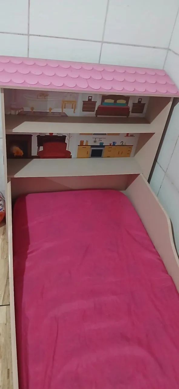 Cama infantil casinha - Foto 2