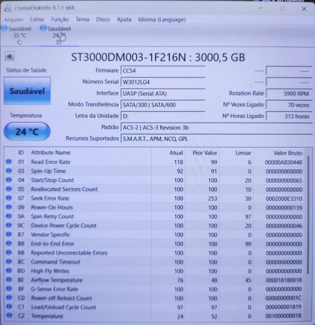 HD 3 Tera Desktop e DVR  - Foto 2