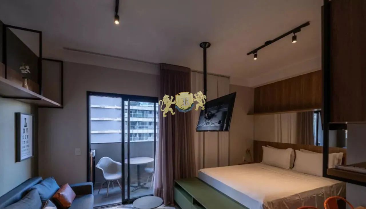 Flat com 1 Quarto para alugar, 32m² - Pinheiros - Foto 3