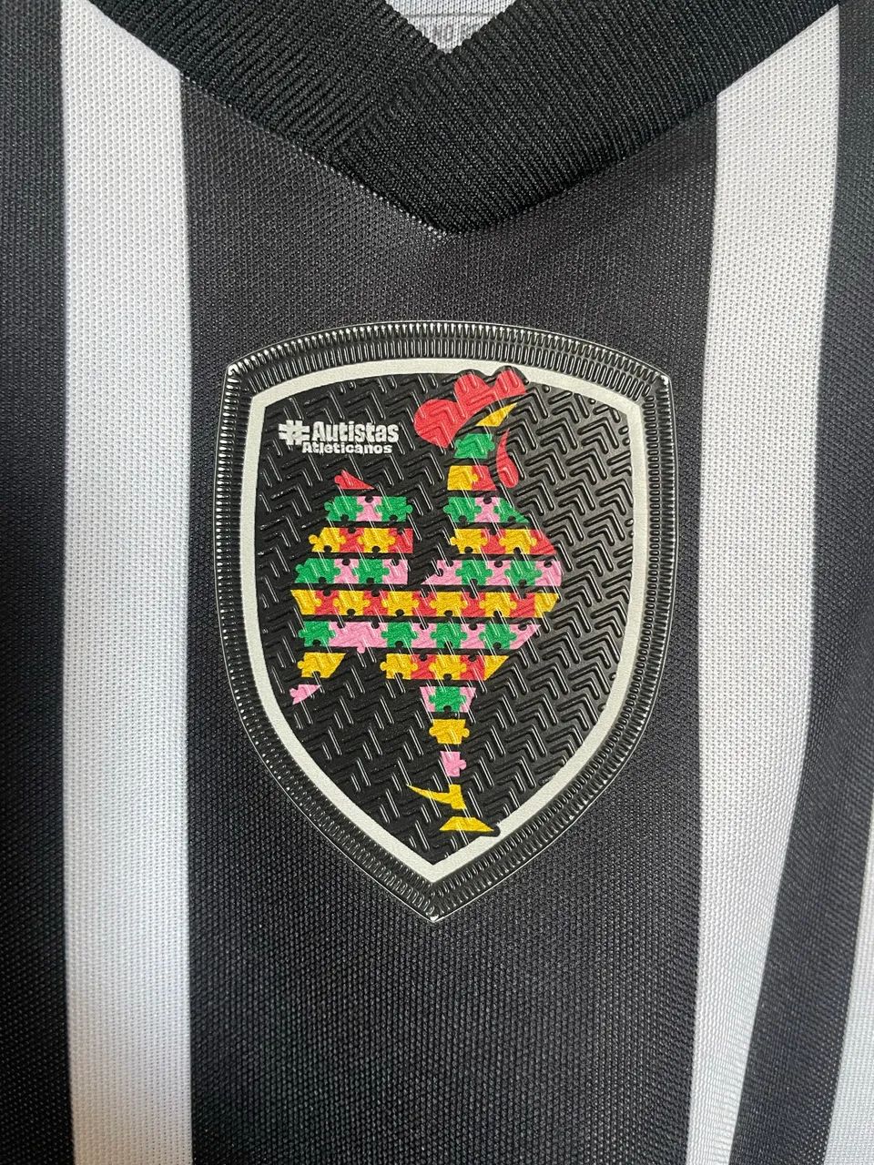 Camisa Atlético Mineiro - Autismo - Patch + Número (rara) - Foto 3