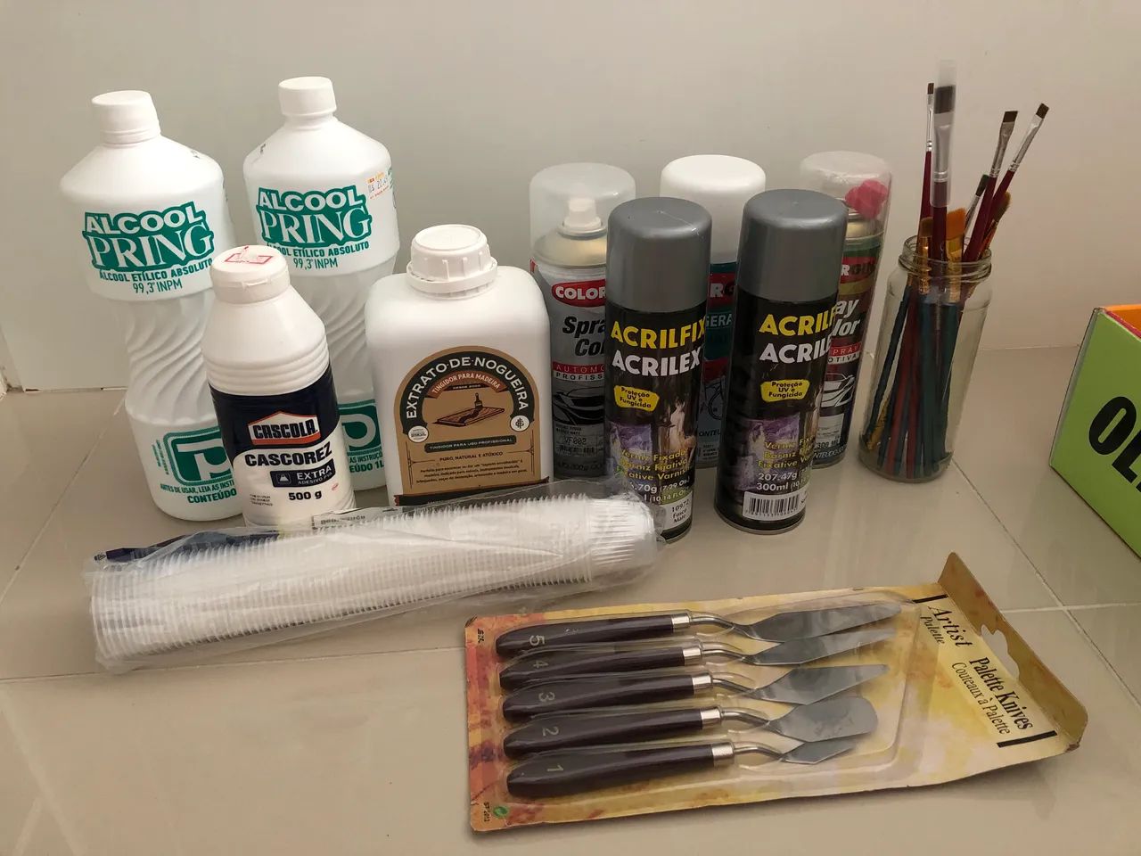 Kit Completo de Pintura em Gesso - Foto 3