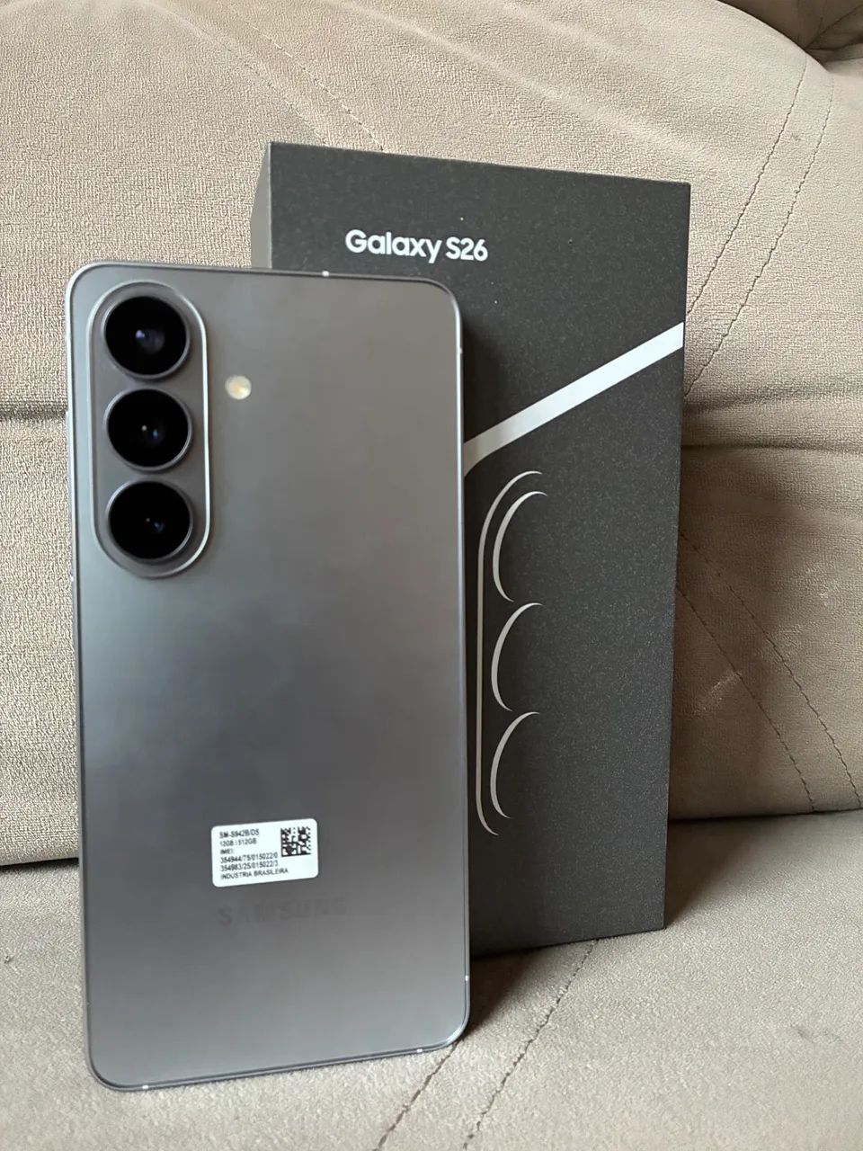 Galaxy S26 512gb prata novíssimo 