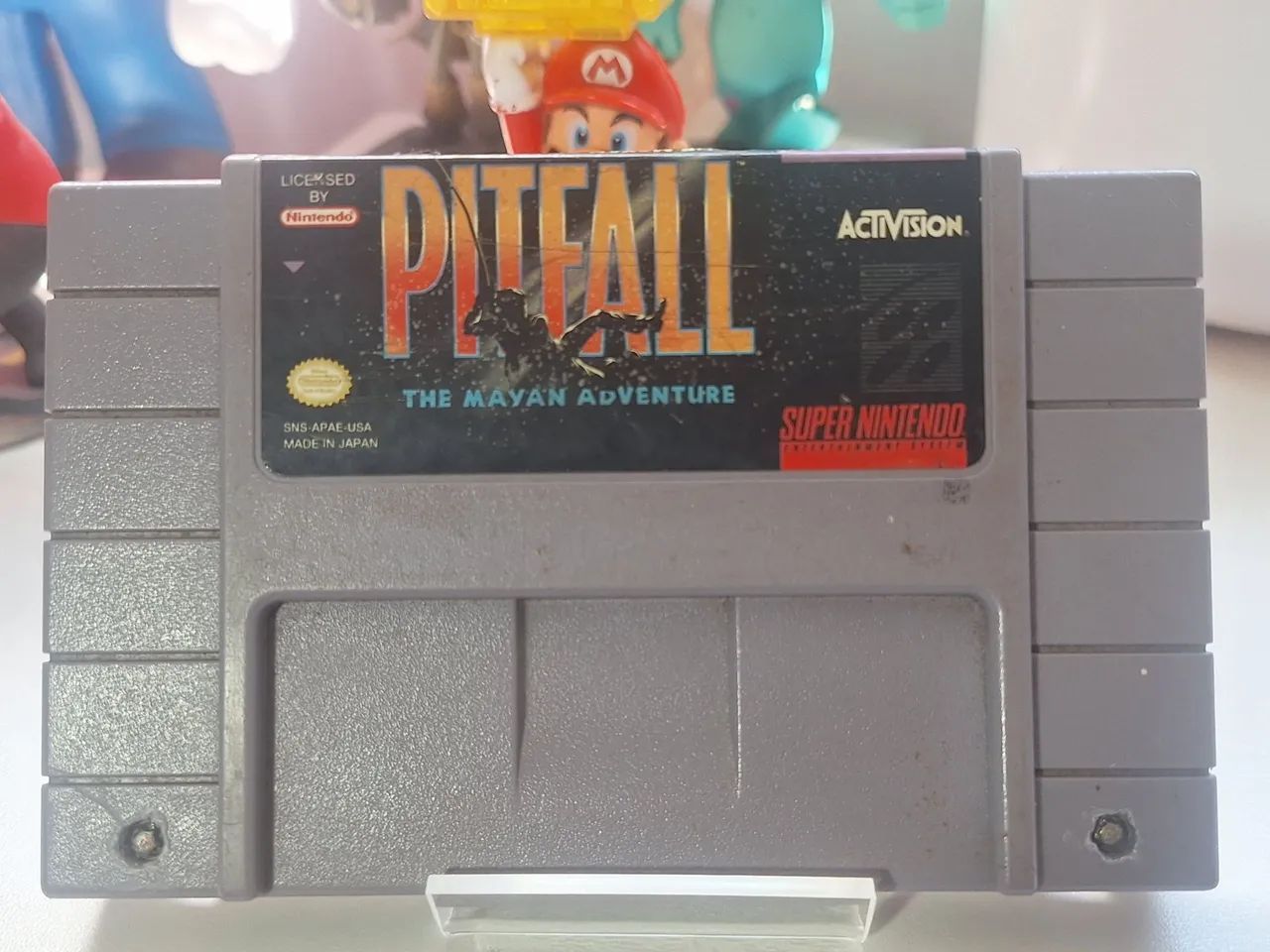 Fita Pitfall SNES original 