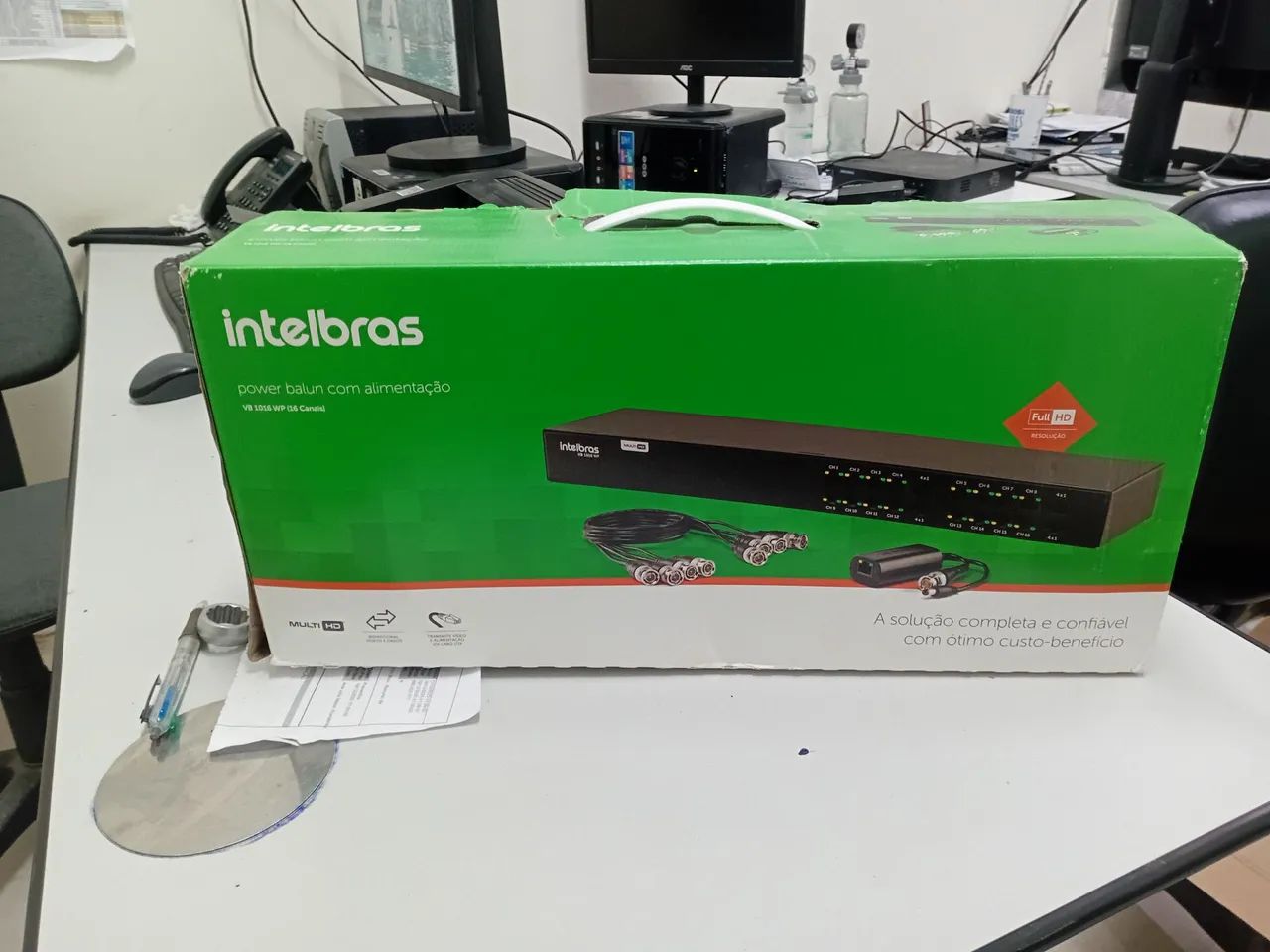 Vendo balu de 16 canais modelo novo intelbras 