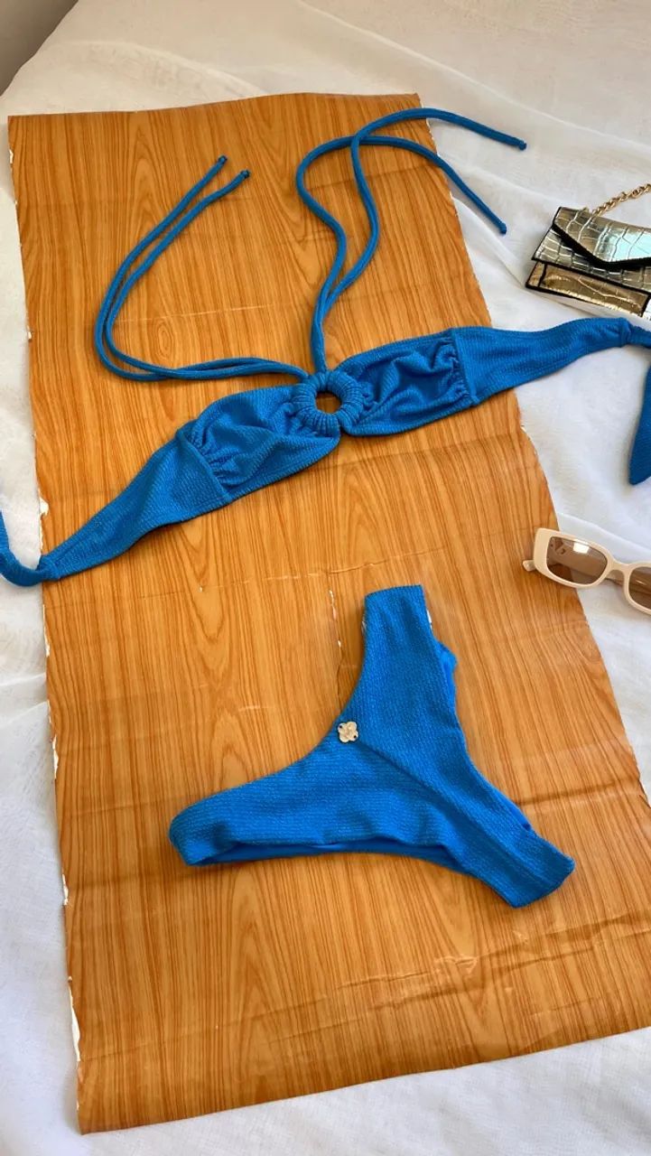 Biquíni azul  - Foto 4