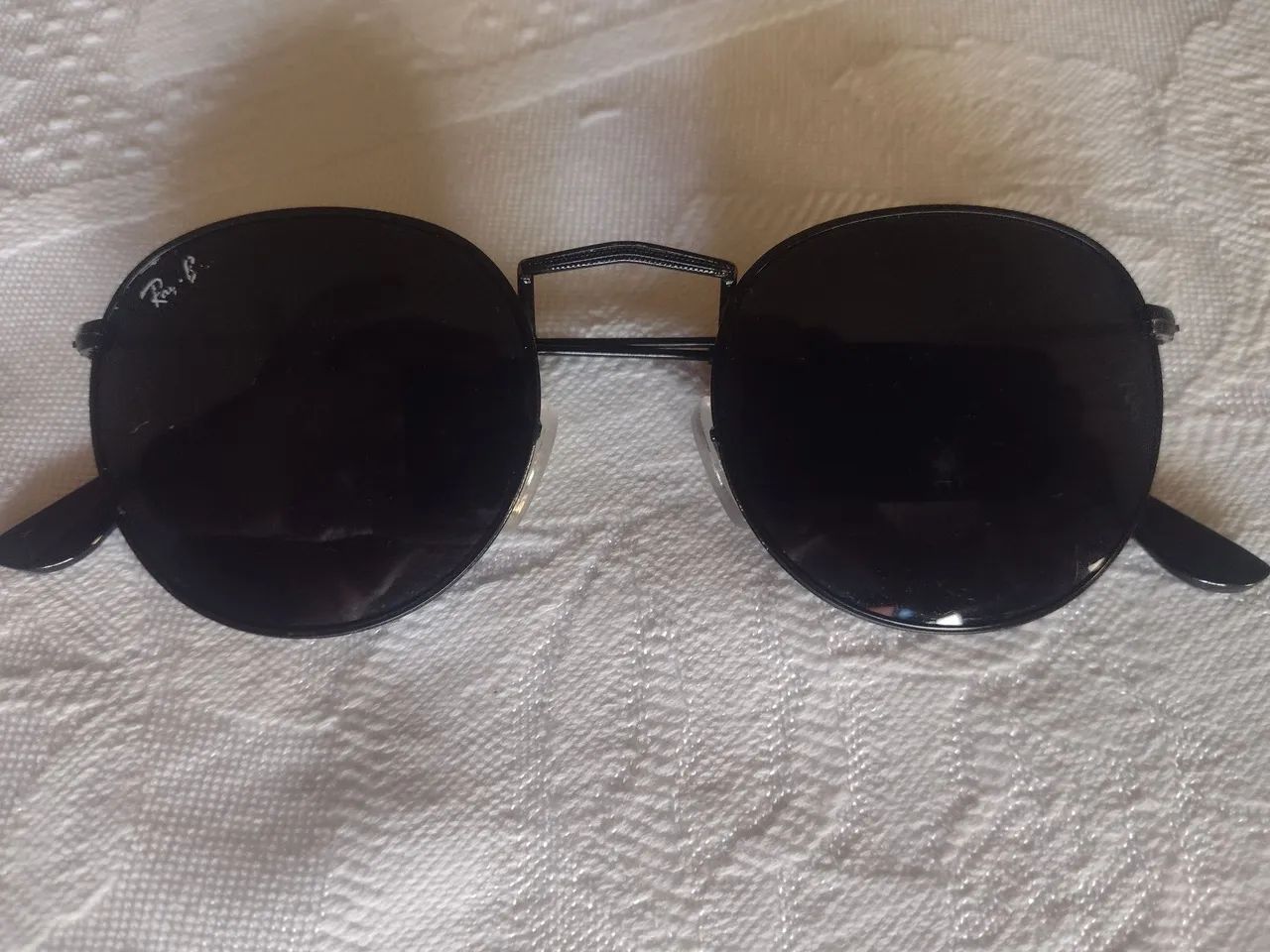 Óculos unissex Rayban original com lentes acrílicas muito leve e confortável  - Foto 6