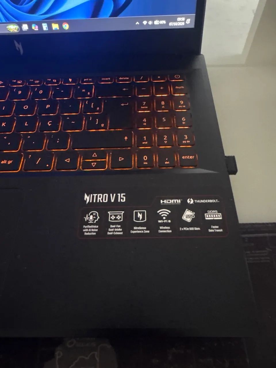 Notebook Gamer Acer v15 - Foto 2