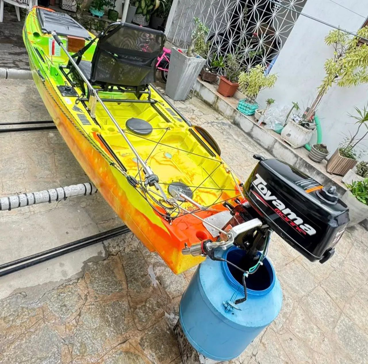 Caiaque IRON 1187 com motor Toyama 2.6 - Foto 5