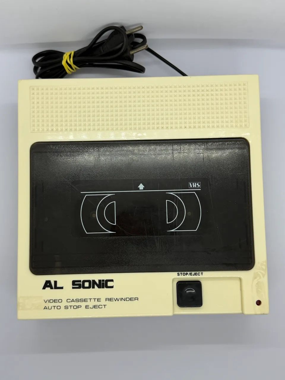 Rebobinador de Fitas VHS AL Sonic Auto Stop Eject Funcionando