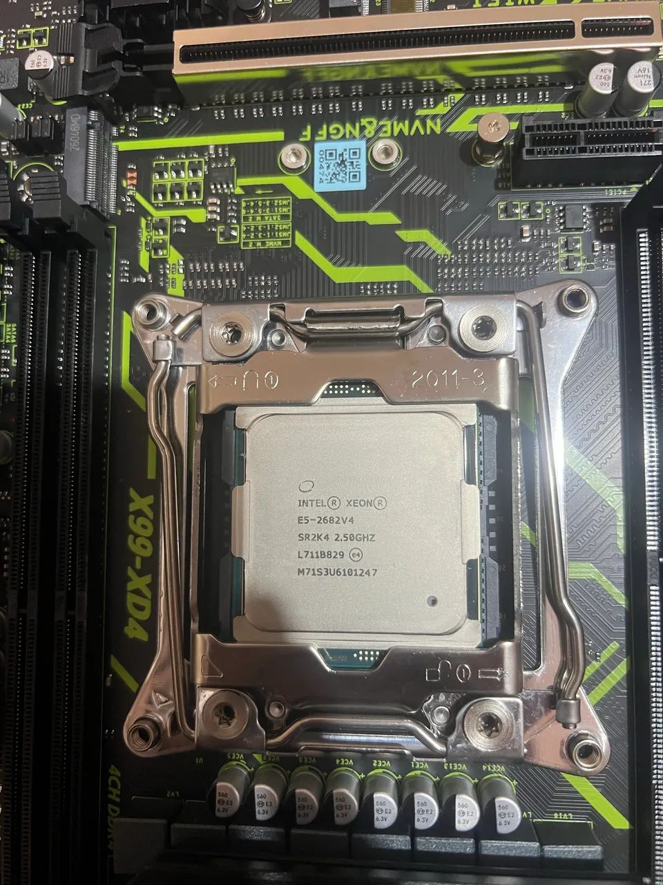kit Xeon Placa mãe e processador  - Foto 2