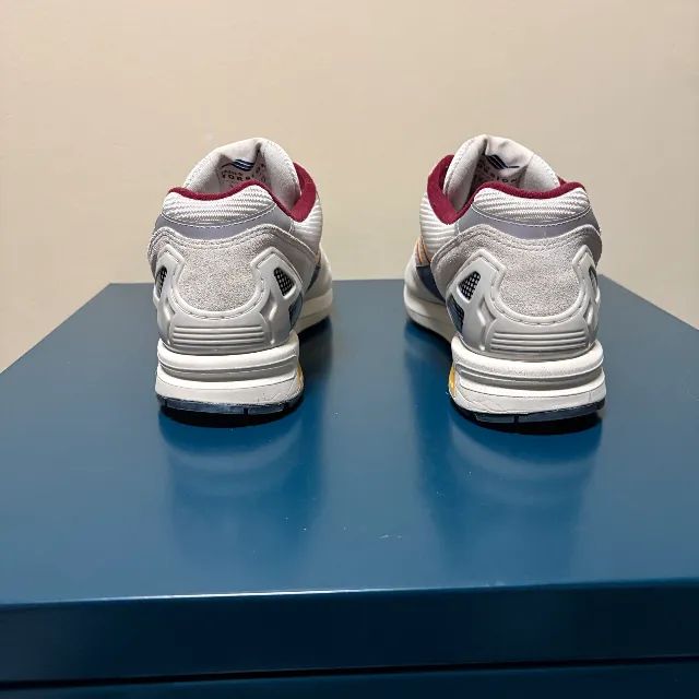 Adidas ZX 8000 Preloved Yellow Collegiate Burgundy - Calçados
