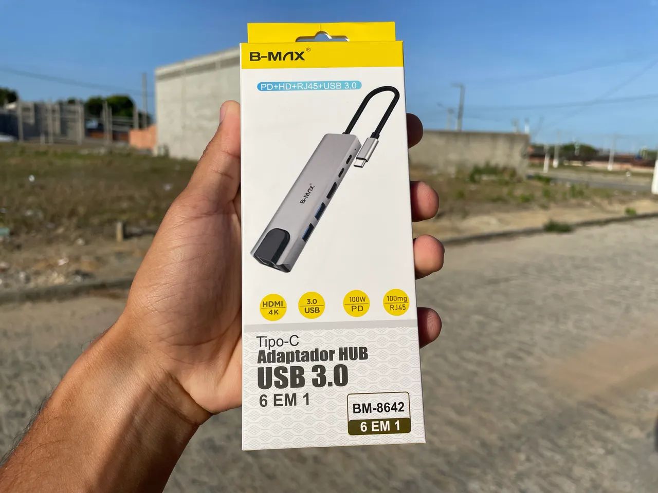 Hub USB BMAX TIPO C 3.0!! PROMOÇÃO!!