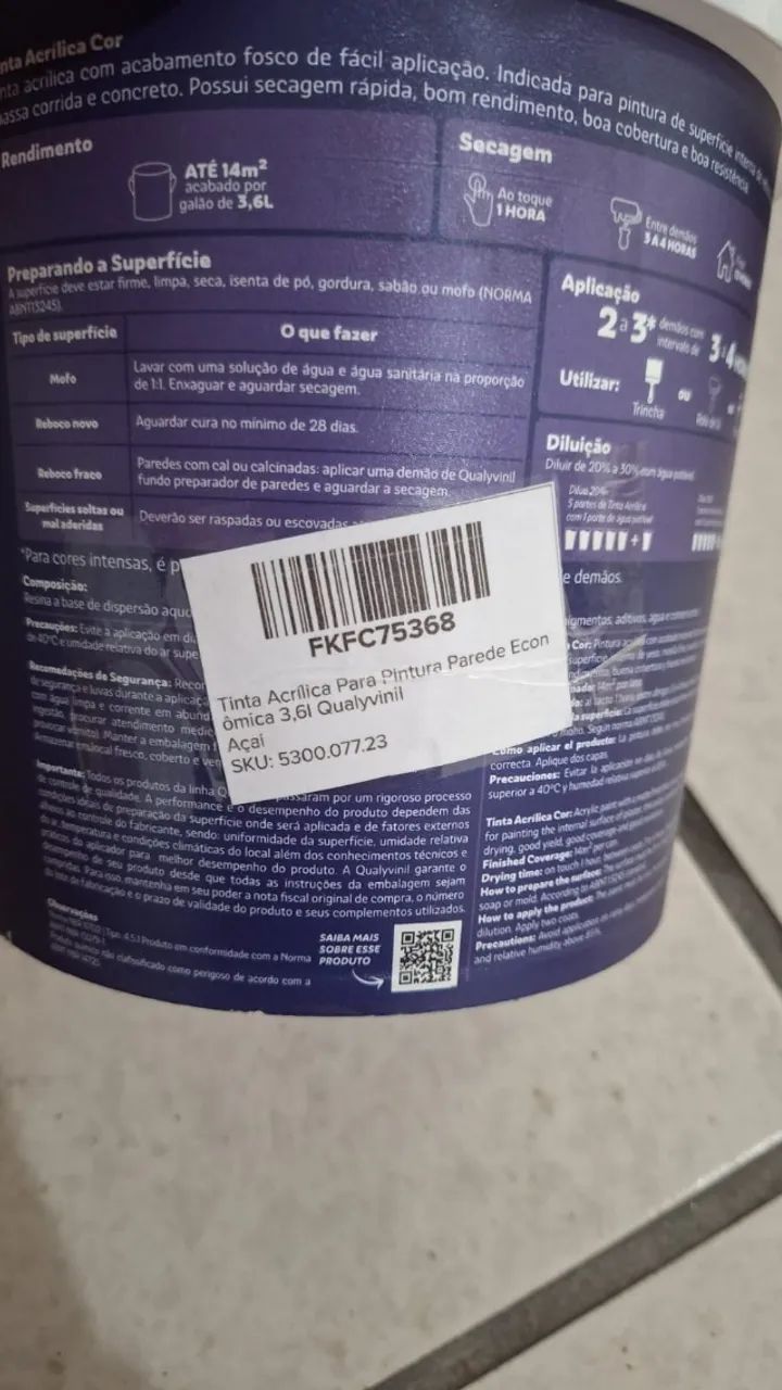 Tinta cor Açai - Foto 2