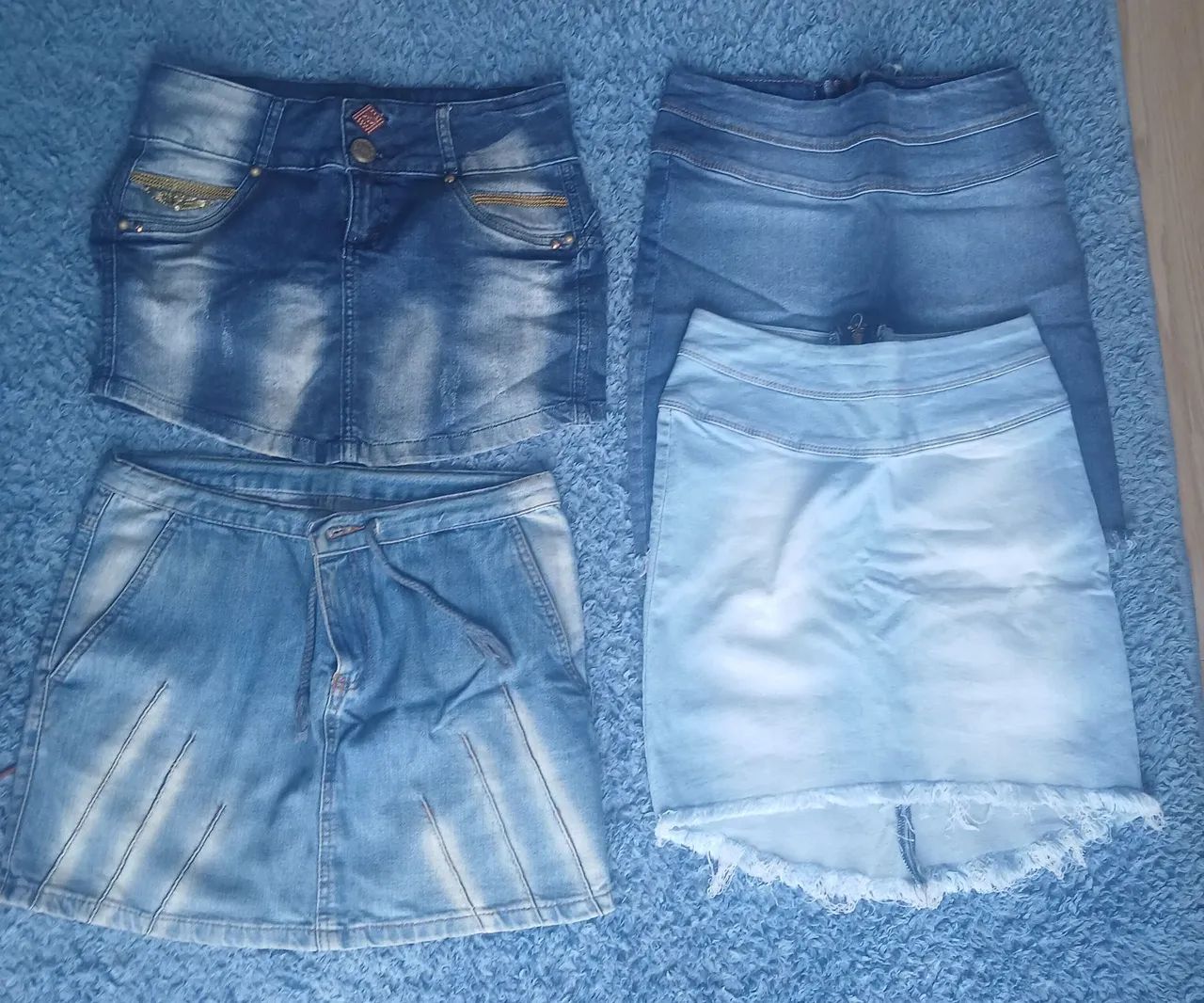 Lote de saias e shorts - Foto 4