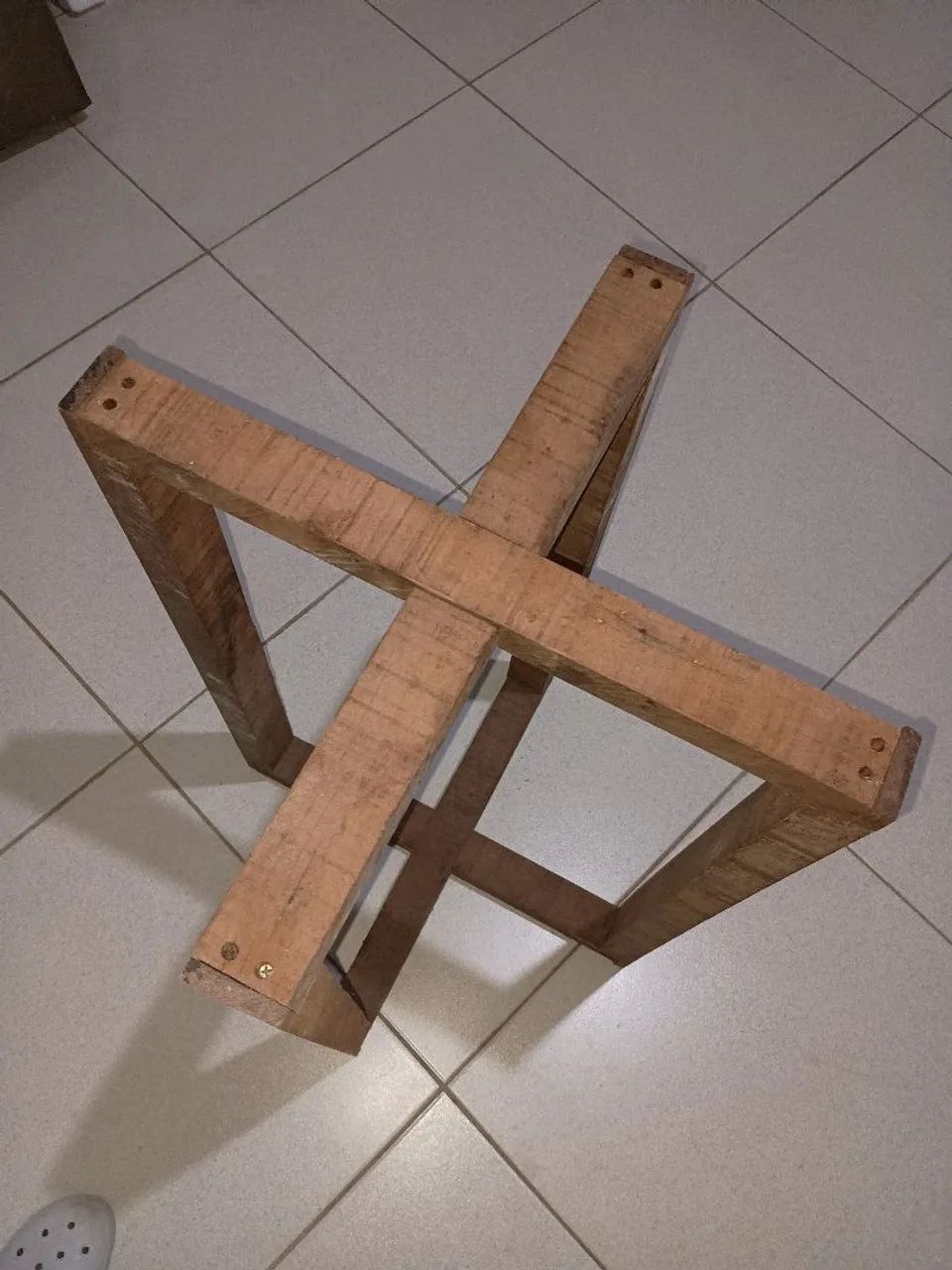 Base para mesa desmontável 