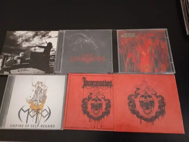 CDS METAL DIVERSOS - DEATH BLACK THRASH a partir de R$20 - CDs
