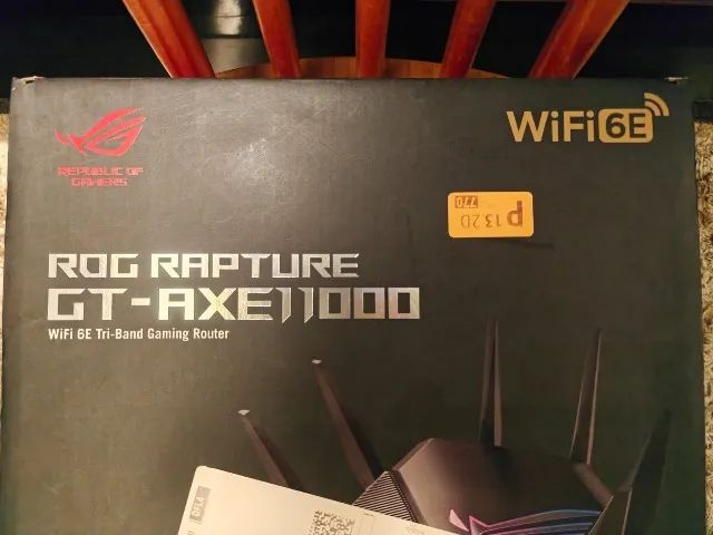 Roteador Gamer Asus ROG RAPTURE GT-AXE11000 - Foto 5