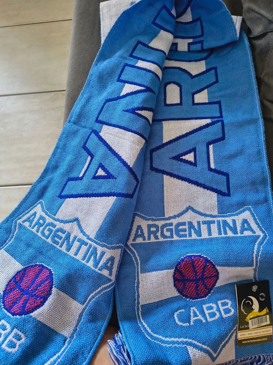 Cachecol Basquete Argentina  - Foto 3