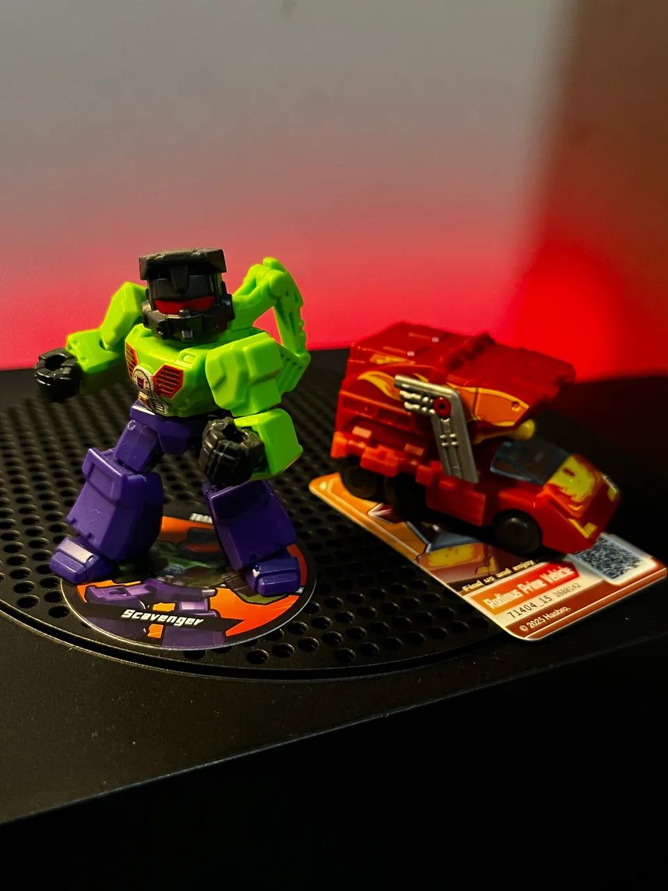 Rodimus Prime Vehicle e Scavenger / Blokees Transformers 