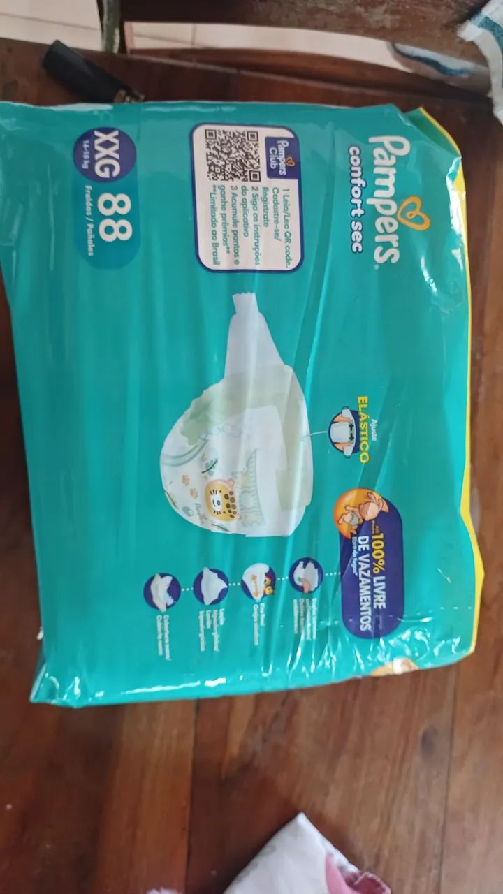 Fralda pampers xxg - Foto 3