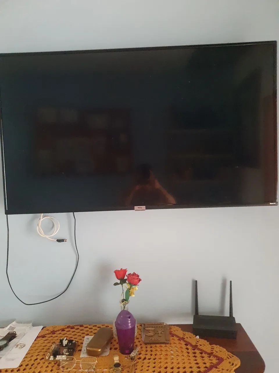 TCL ROKU TV para retiradas de peças.