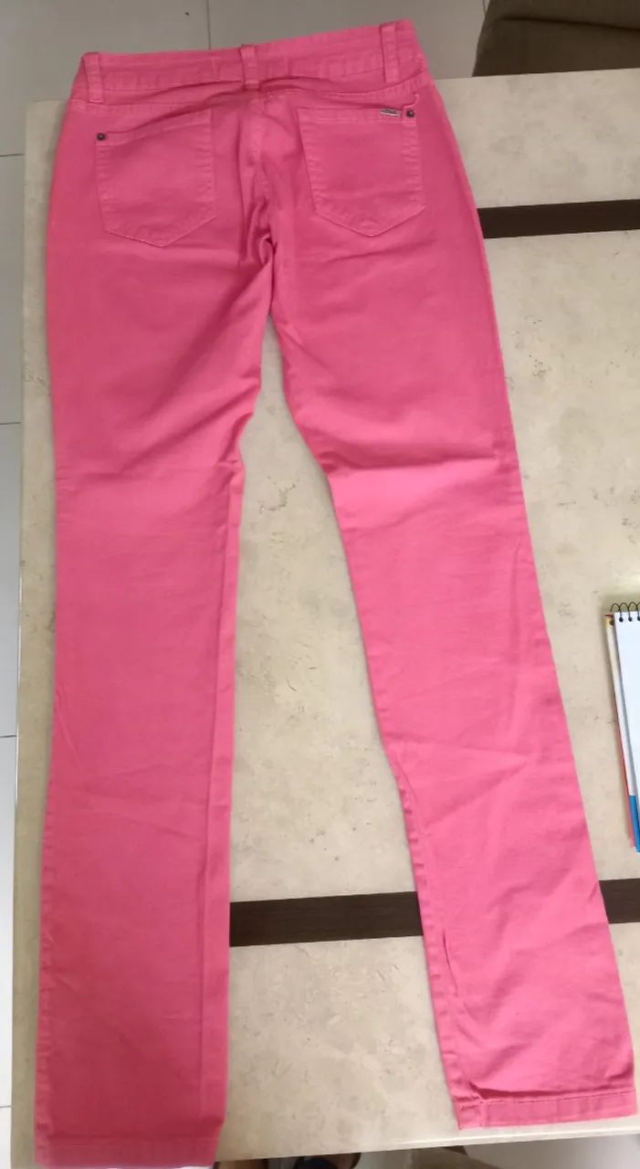 Usada Calça Pool Colors Rosa tam 38 - Foto 4
