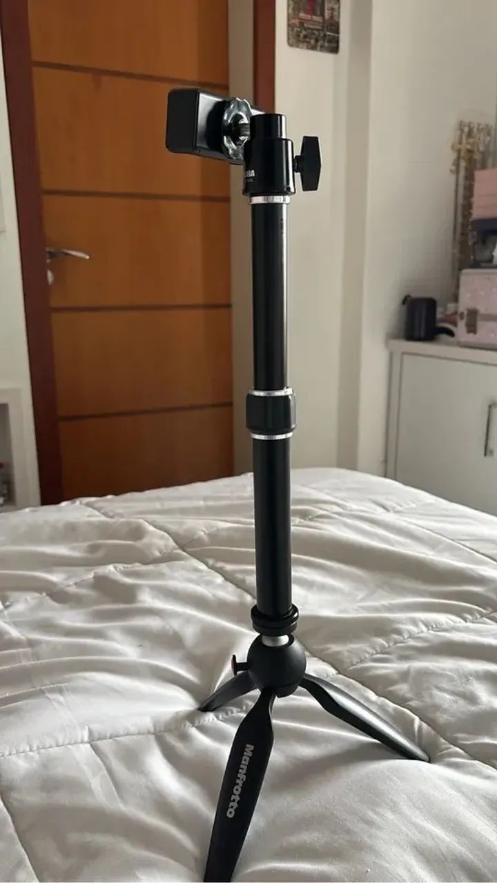 Mini tripé Hakuba + Manfrotto - Foto 2