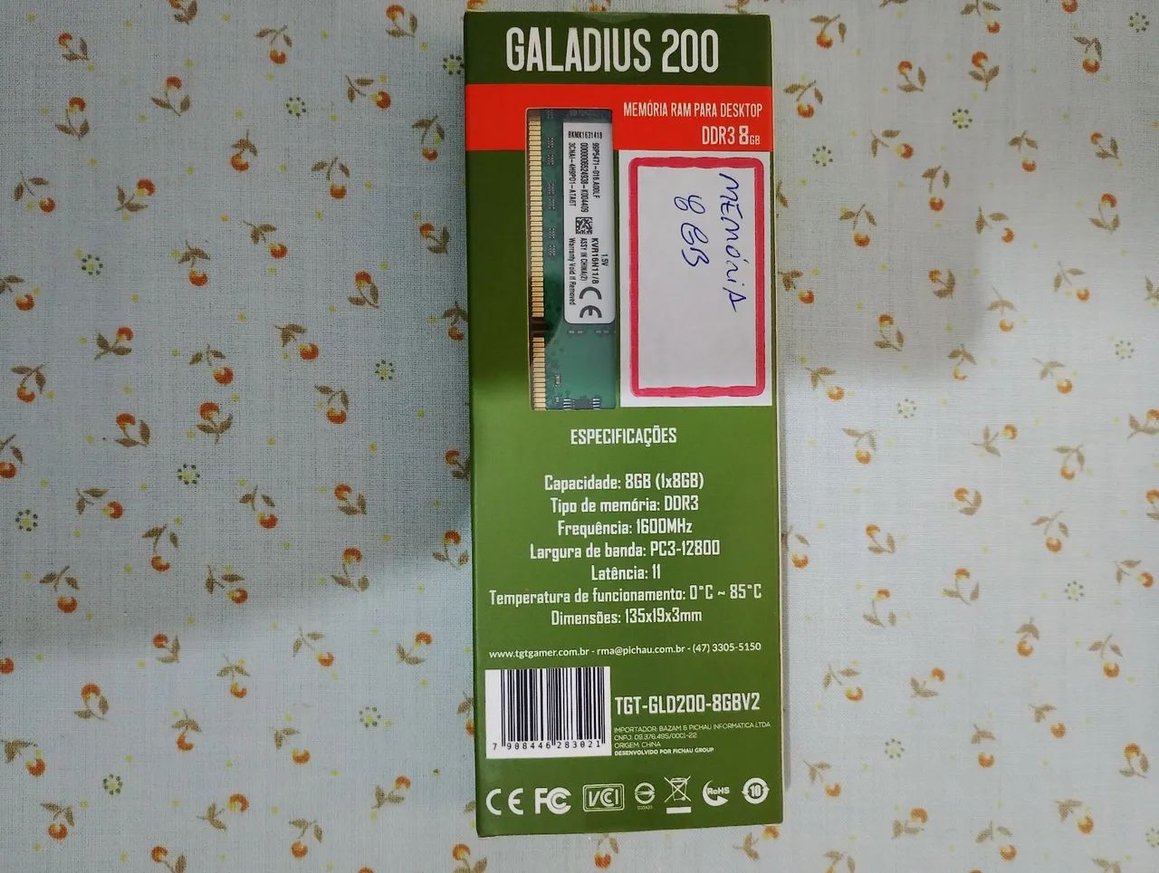 Memória RAM 8 GB  - Foto 2