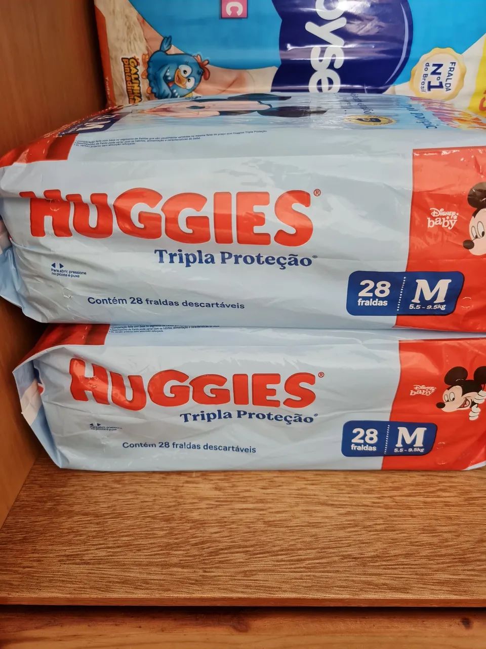 Fralda huggies  2 pacotes  - Foto 5