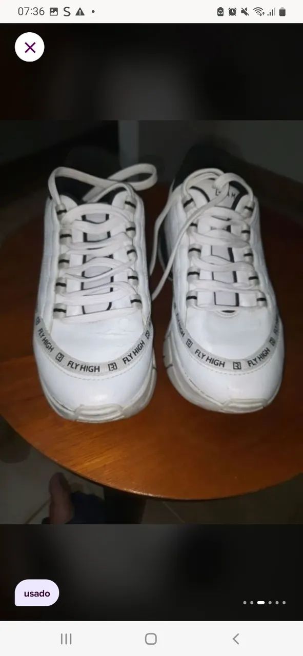 Tênis Ramarim branco - Foto 3