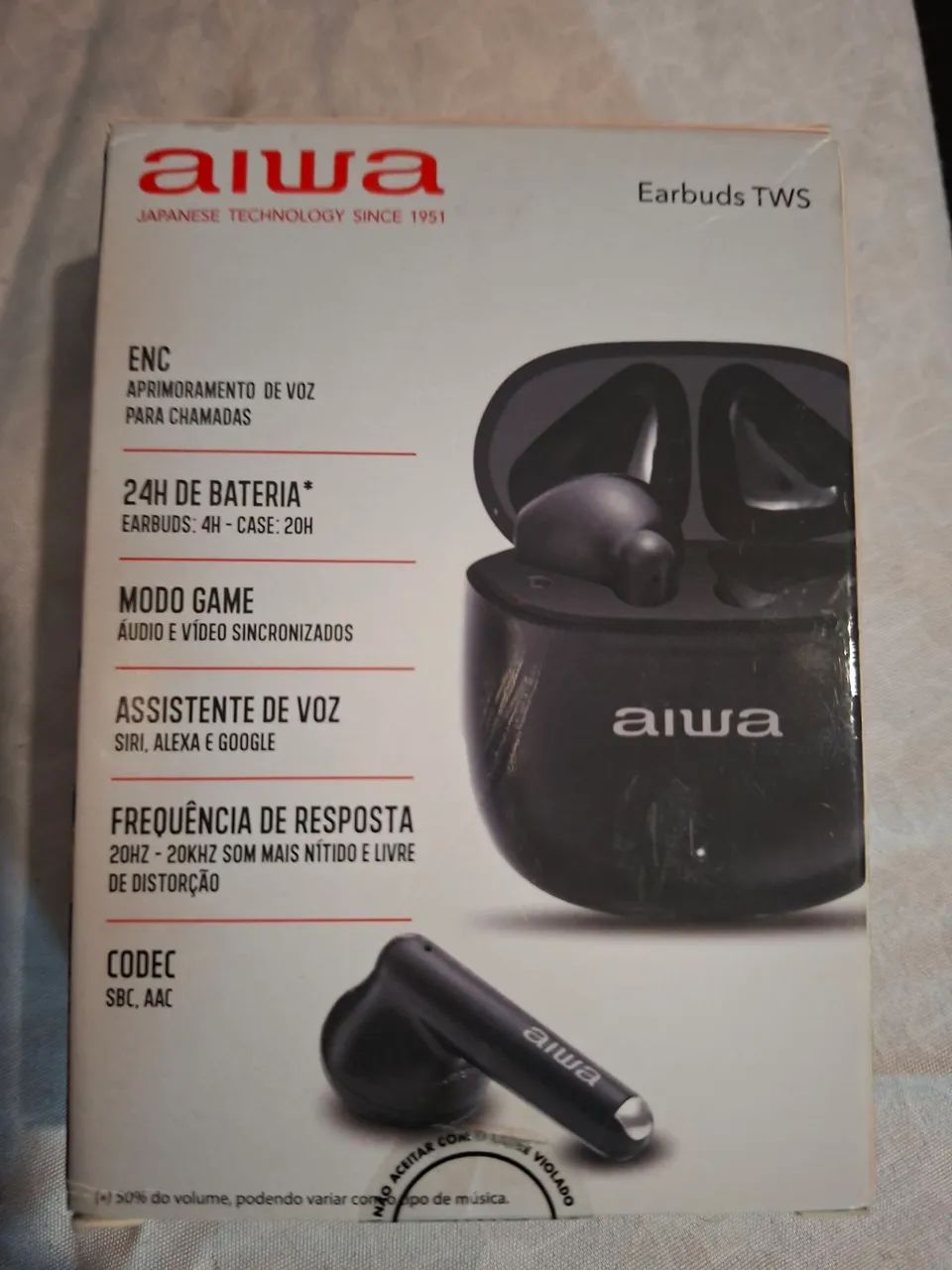 Fone de Ouvido aiwa  - Foto 3