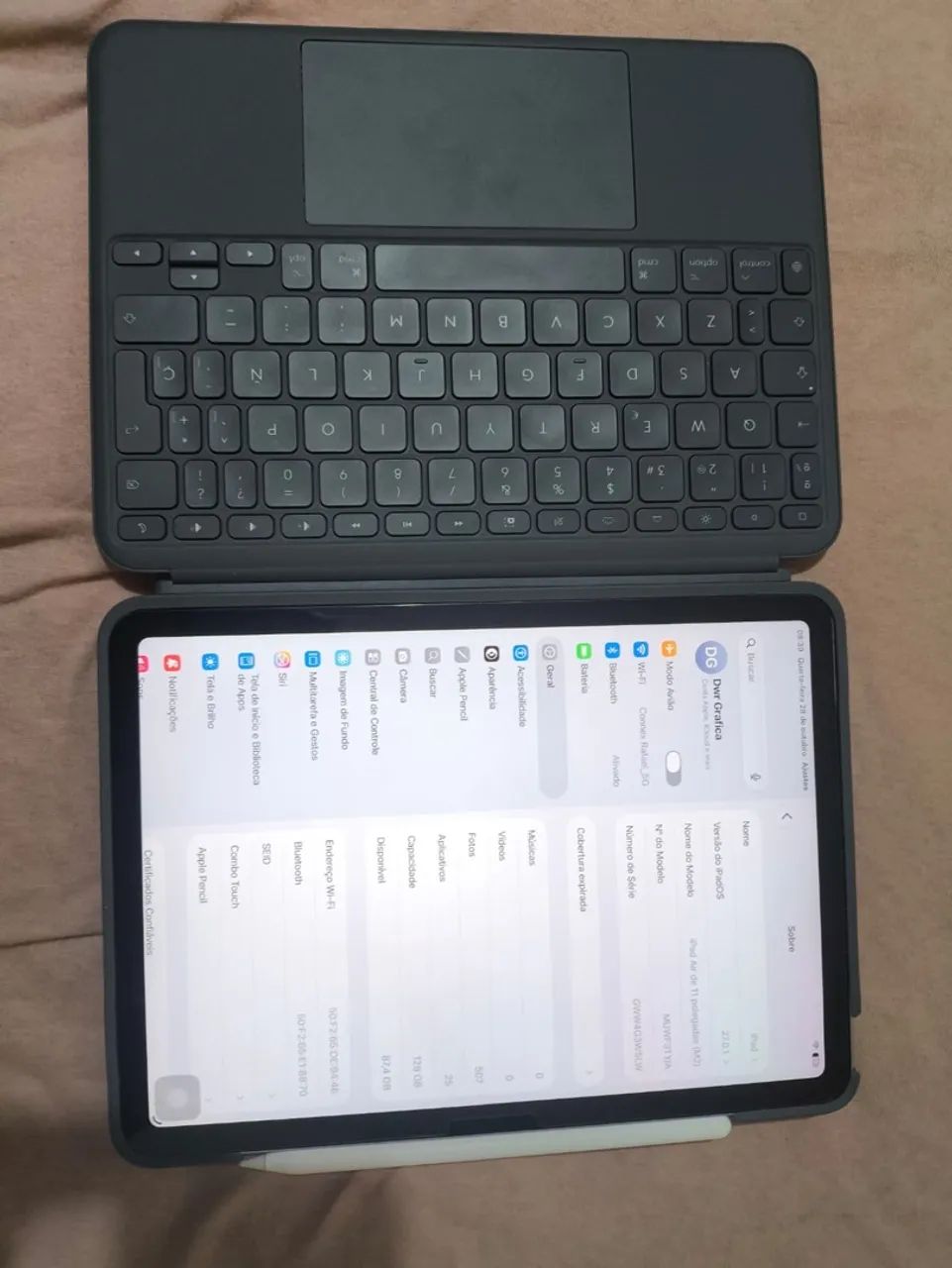 VENDO iPad Air 11? M2 ? 128 GB + ACESSÓRIOS!  - Foto 2