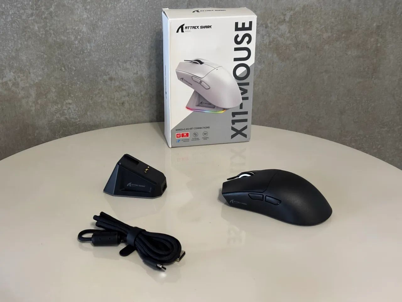 Attack Shark X11 Preto - Mouse