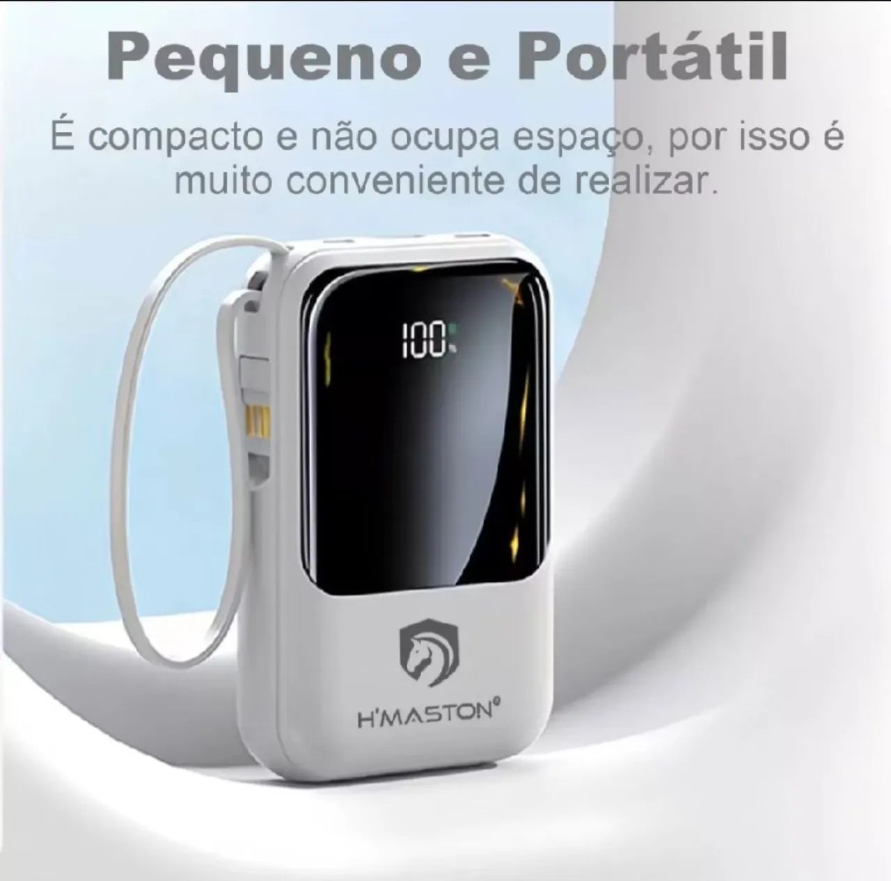 POWER BANK COMPACTO H'MASTON YD-26 - Foto 5