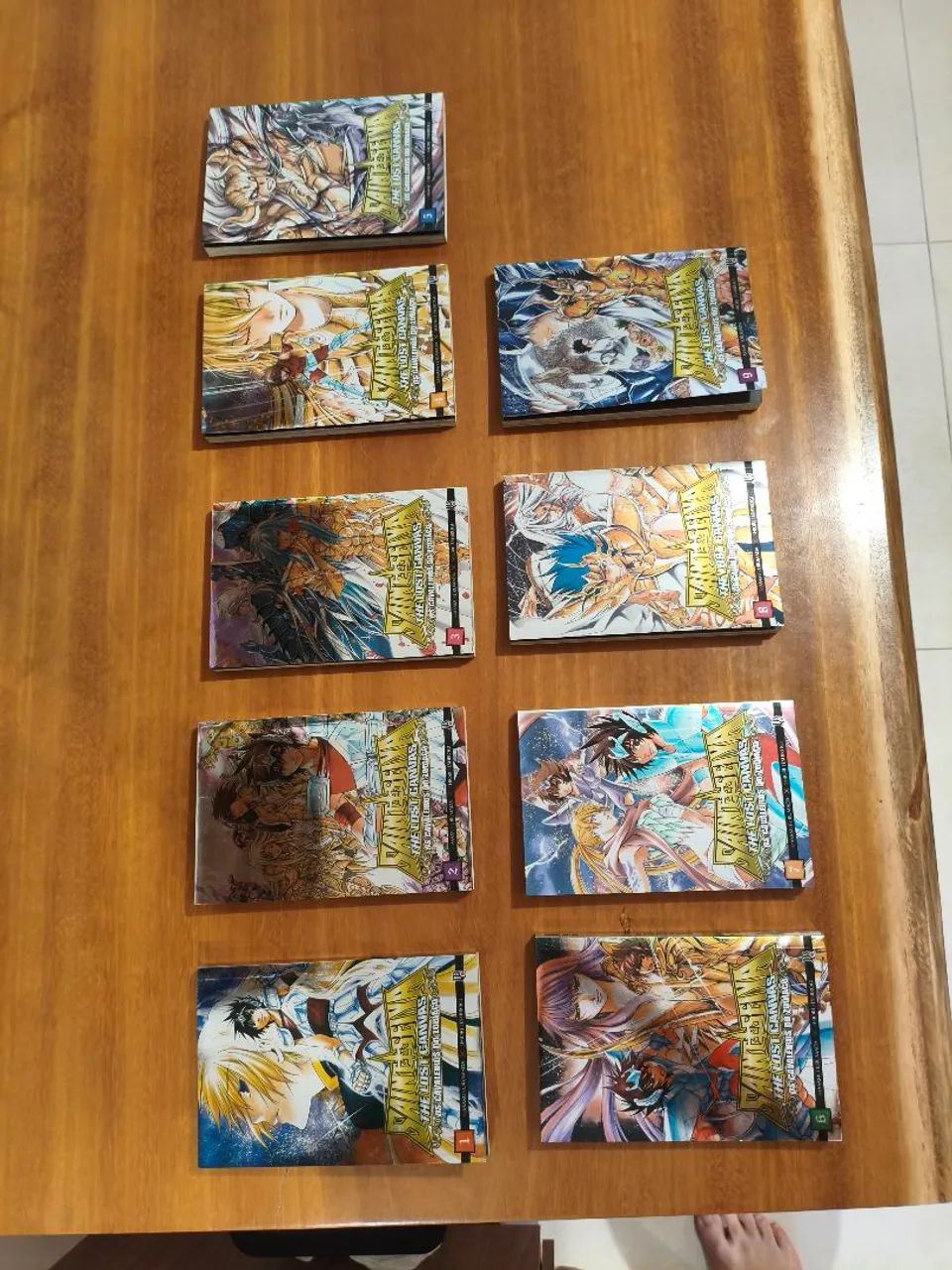 Manga The Lost Canvas 1 a 9 