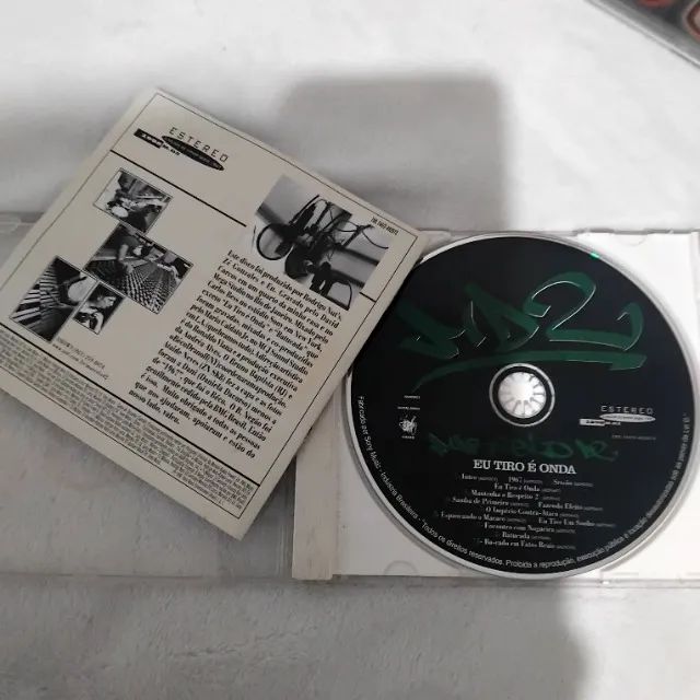 Cd Marcelo D2 Eu Tiro é Onda 1a prenssagem original com encarte top - Foto 2