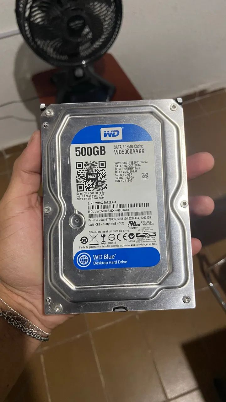 HD WD Blue 500GB  - Foto 2