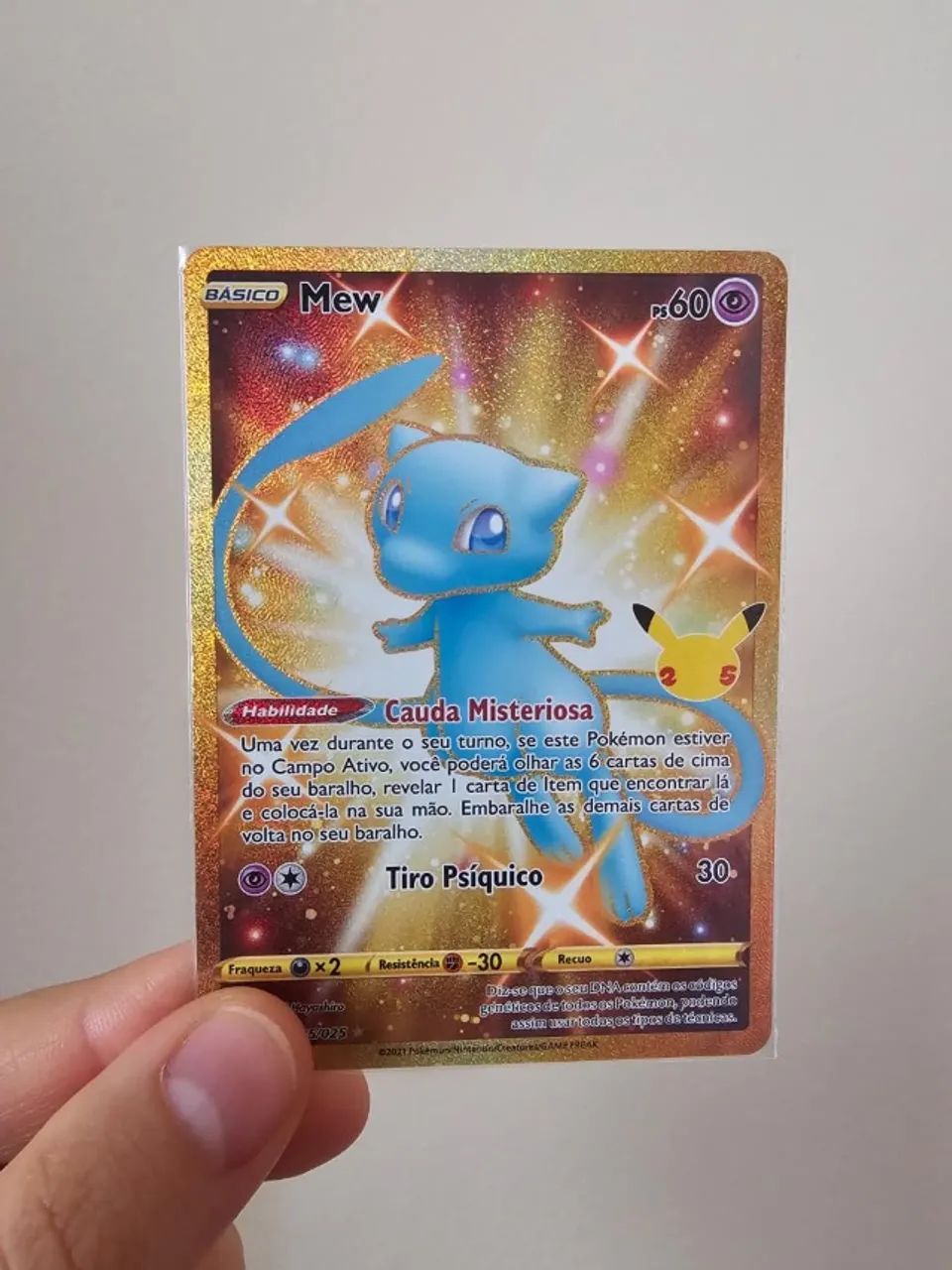 Carta pokémon Mew