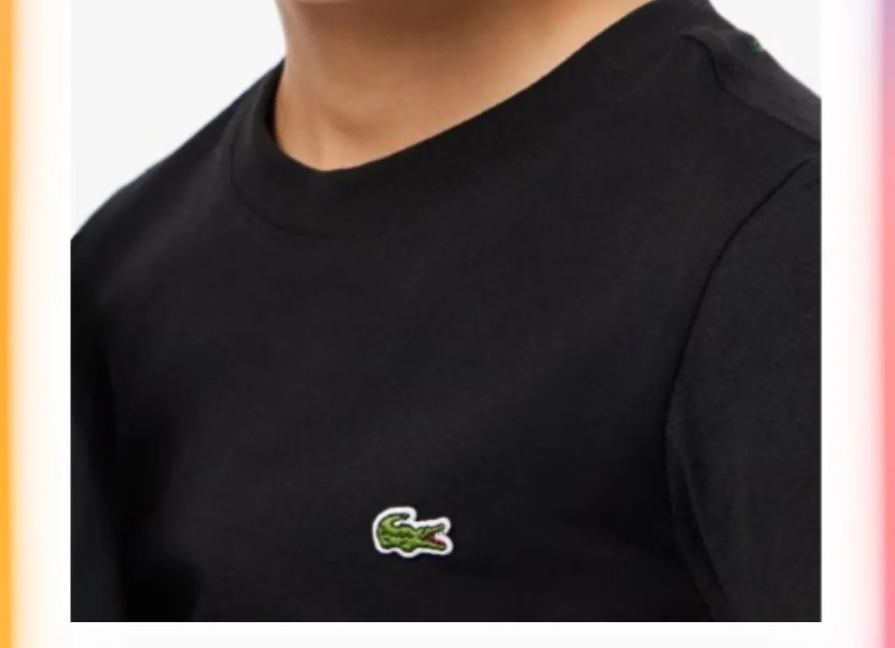 Camisa infantil Lacoste 5A - Foto 4