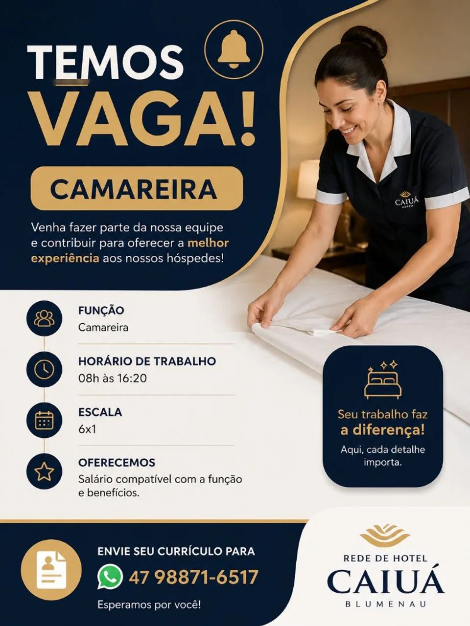 Camareira de hotel