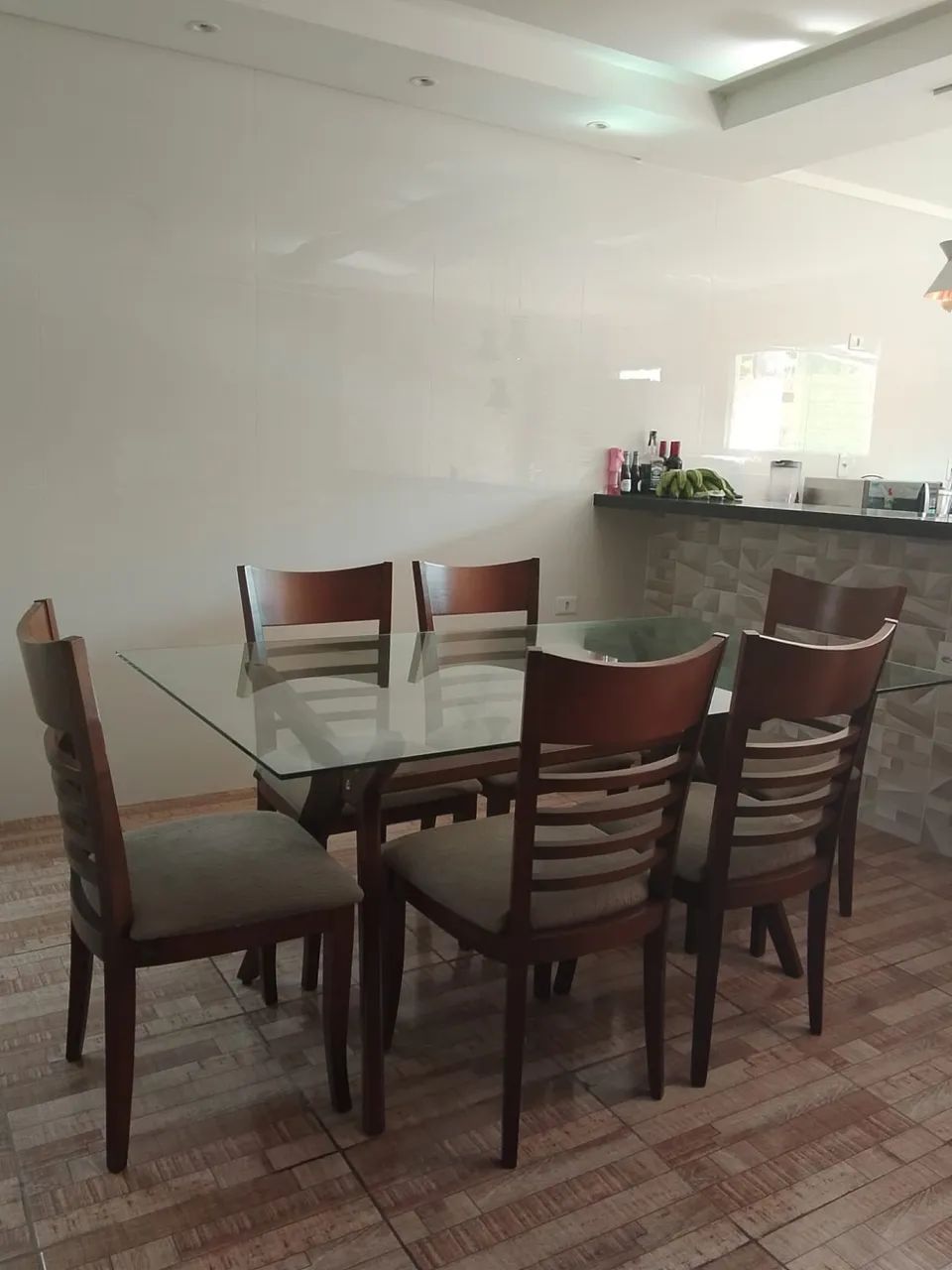 Mesa de 6 cadeiras (mesa puro ) - Foto 3