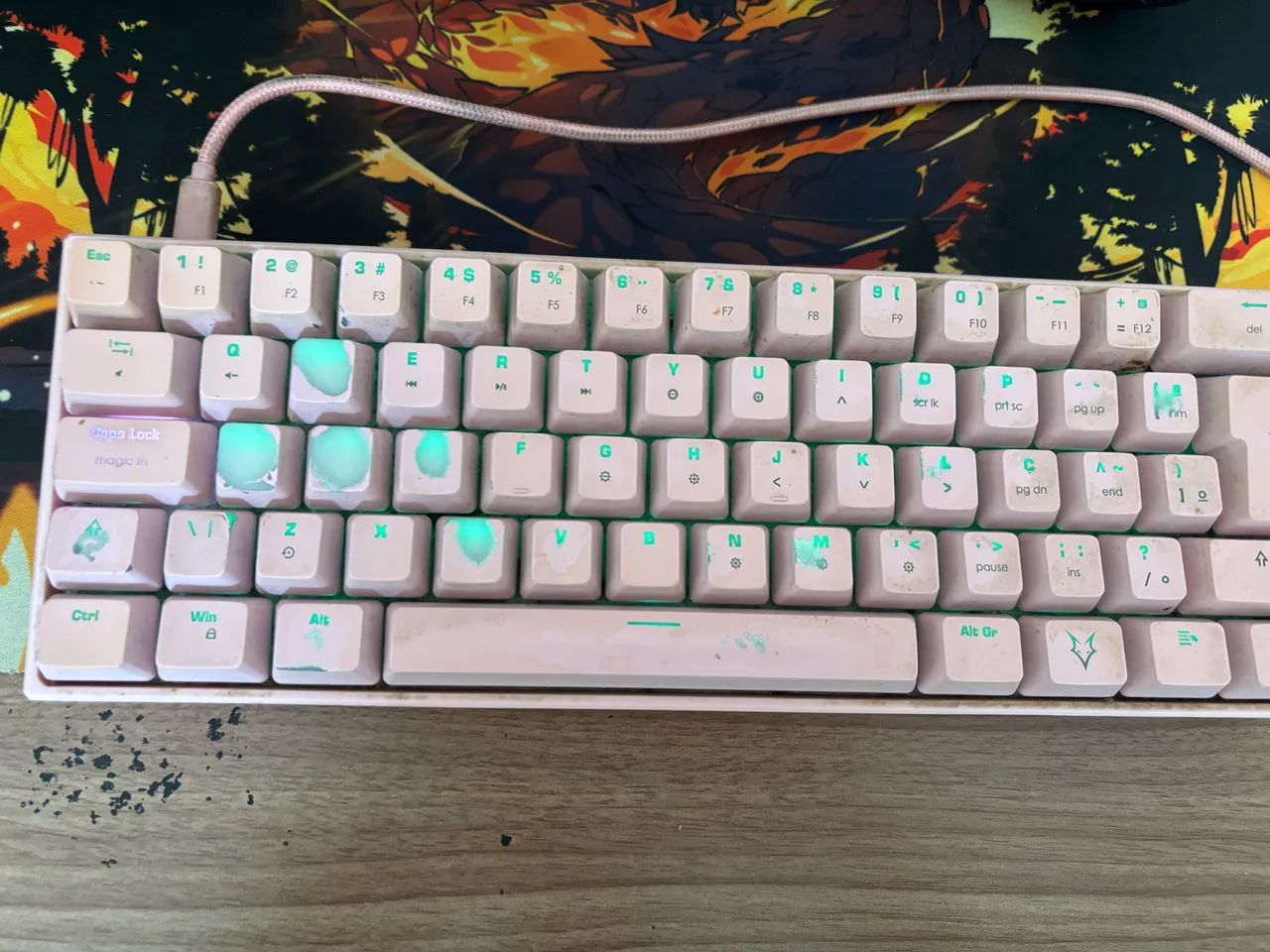 Teclado huskyy blizzard 60% - Foto 4