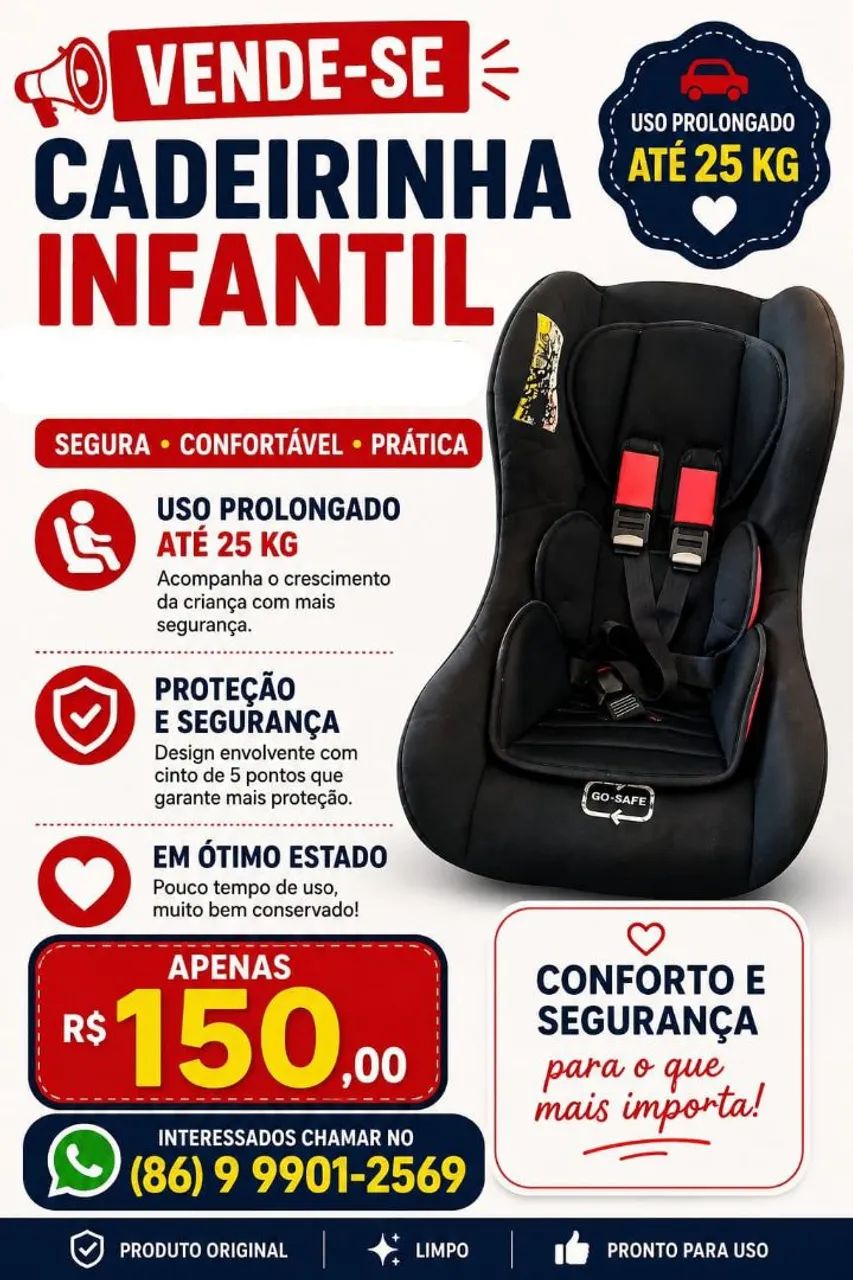 Cadeirinha para Carro