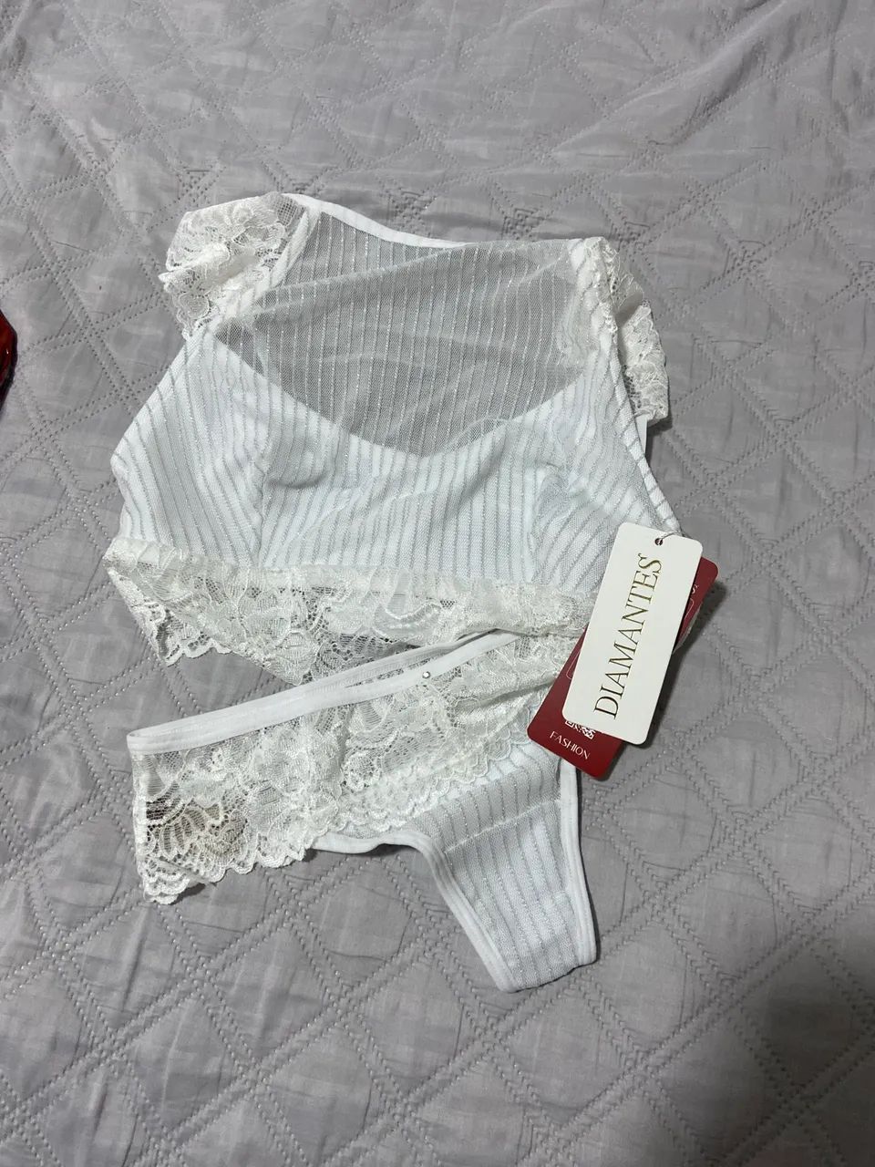 Conjunto Lingerie Suti High - Diamantes  